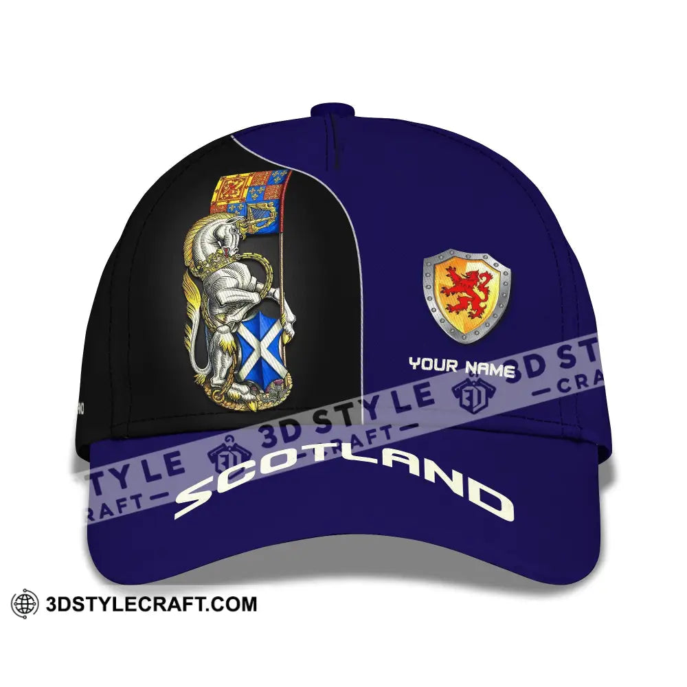 Unisex Cap Personalized Scotland Classic Hat T-Shirt