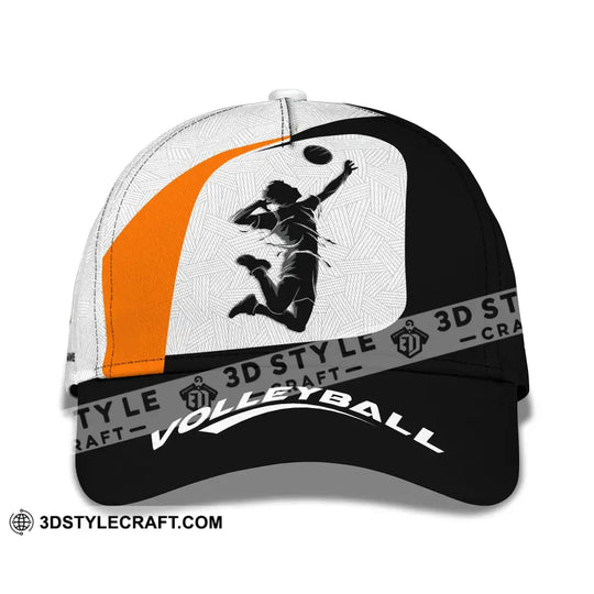 Unisex Cap, Personalized Volleyball Cap, Volleyball Classic Cap, Volleyball Hat style option 4