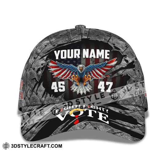 Unisex Cap, Trump 45 47 Classic Cap style option 2
