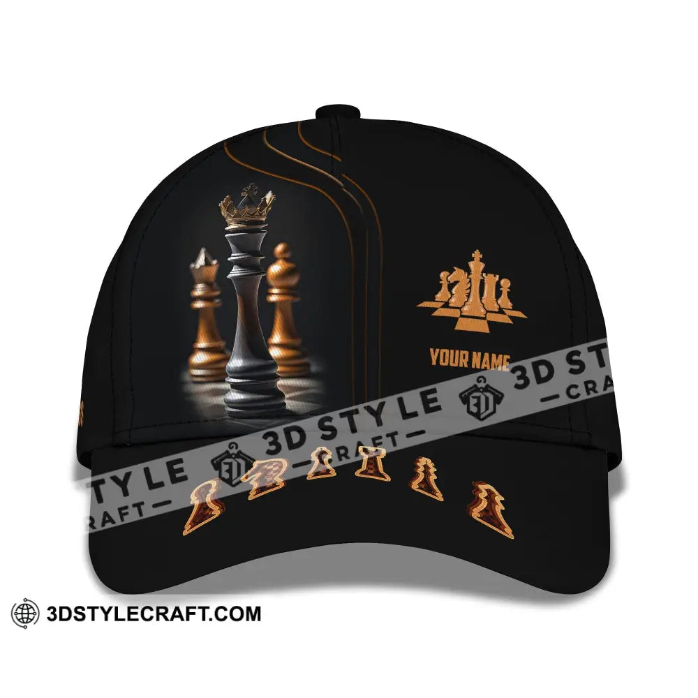 Unisex Chess Classic Cap Custom Hat Lover Gift T-Shirt