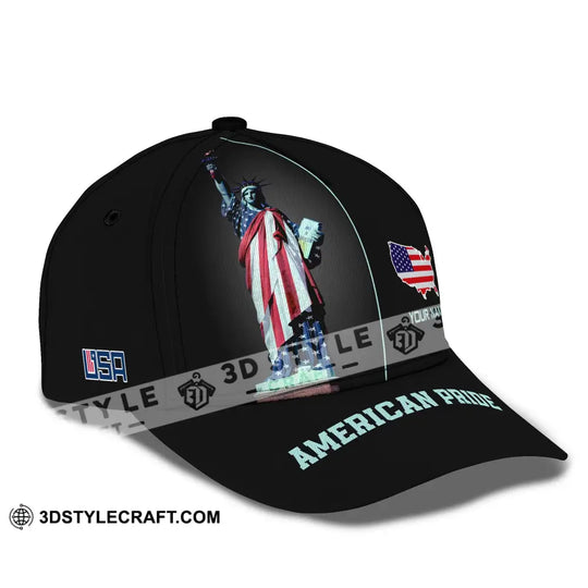 Unisex Classic Cap, American Pride Classic Cap, Independence Day, Statue of Liberty Apparel style option 3