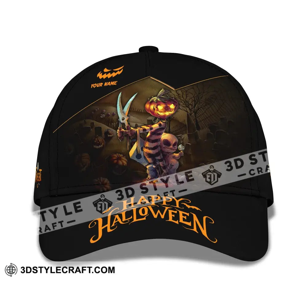 Unisex Classic Cap Custom Halloween Hat For T-Shirt