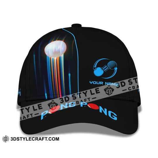 Unisex Classic Cap, Ping Pong Classic Cap, Table Tennis, Ping Pong Club Clothing style option 3