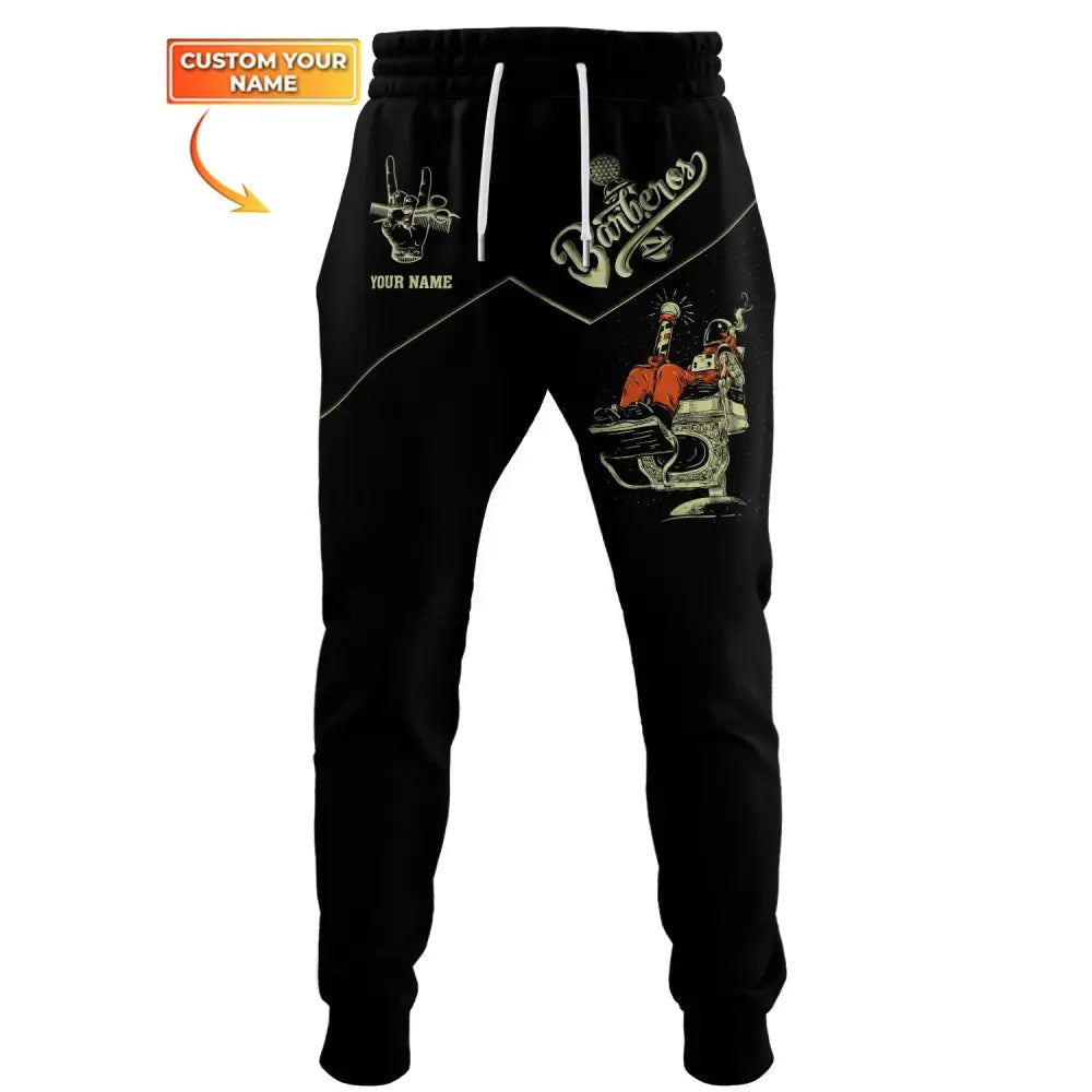 Unisex Clothing Barber Jogger Sportwear Pant For Men And Women Pants