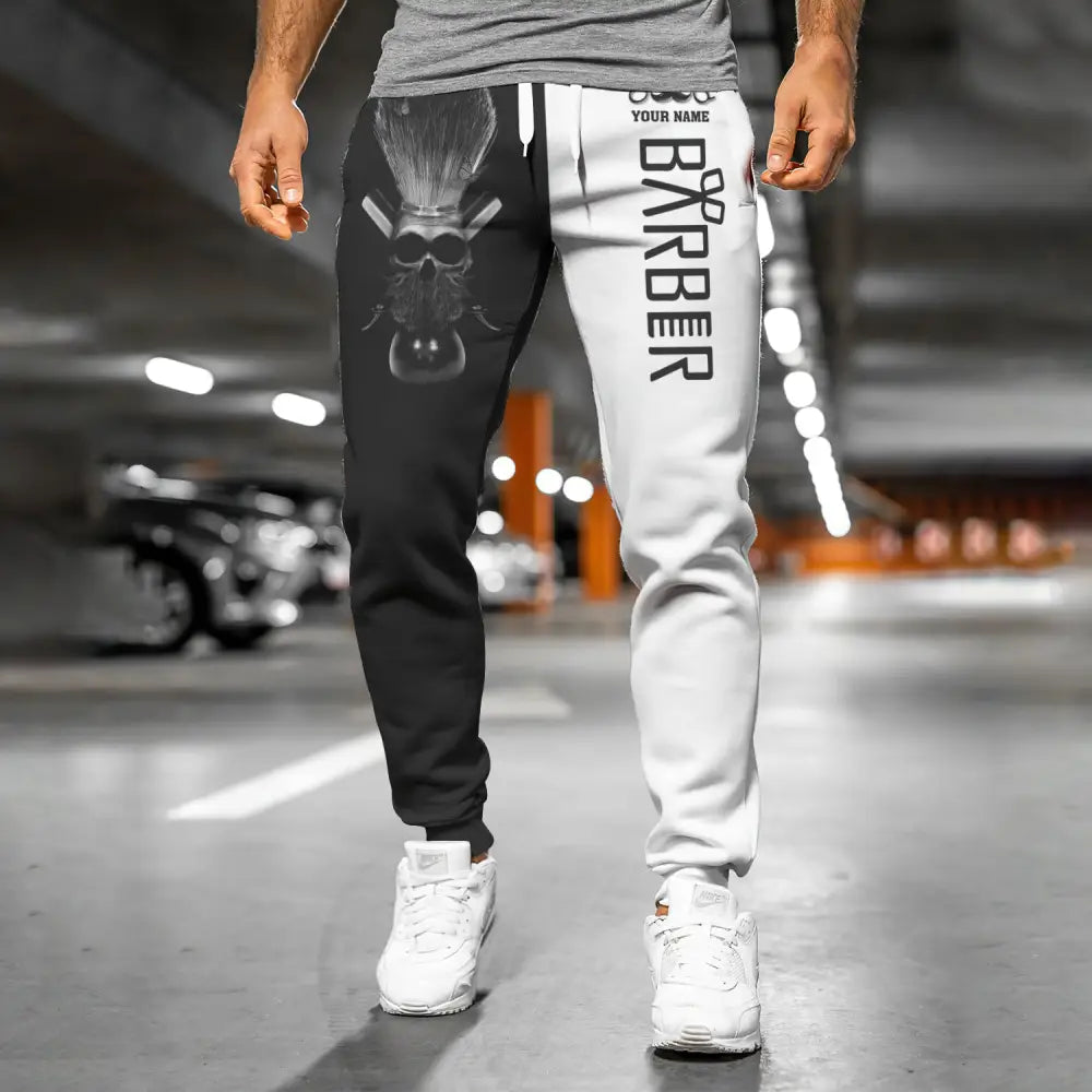 Unisex Clothing Barber Jogger Sportwear Pant For Men And Women Pants