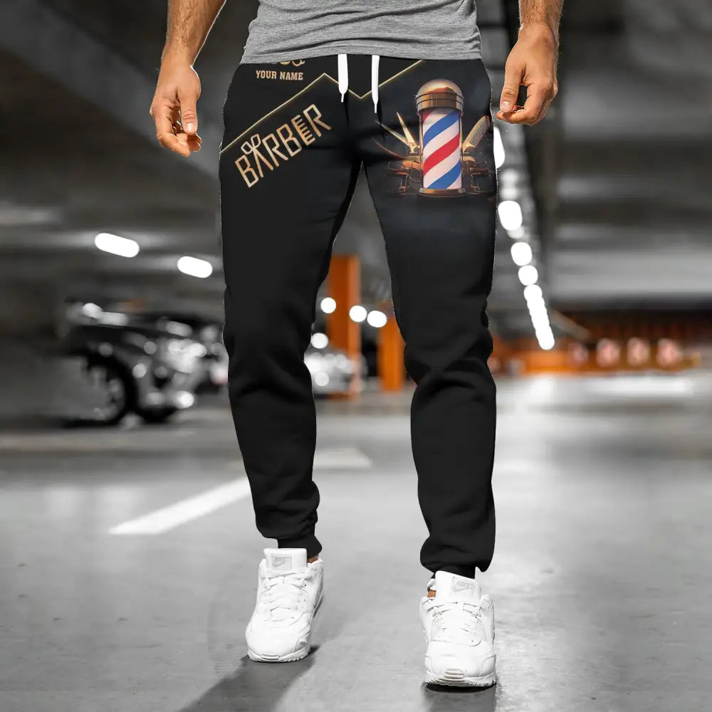 Unisex Clothing Barber Jogger Sportwear Pant For Men And Women Pants