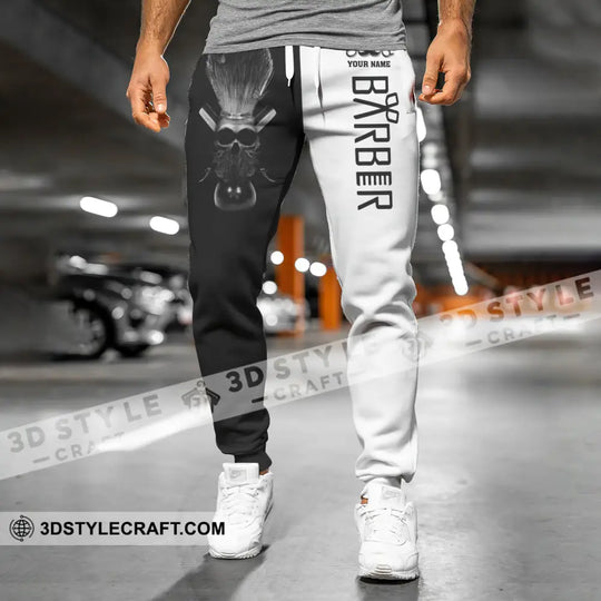 Unisex Clothing, Barber Jogger, Barber Sportwear, Jogger Pant For Men and Women style option 4
