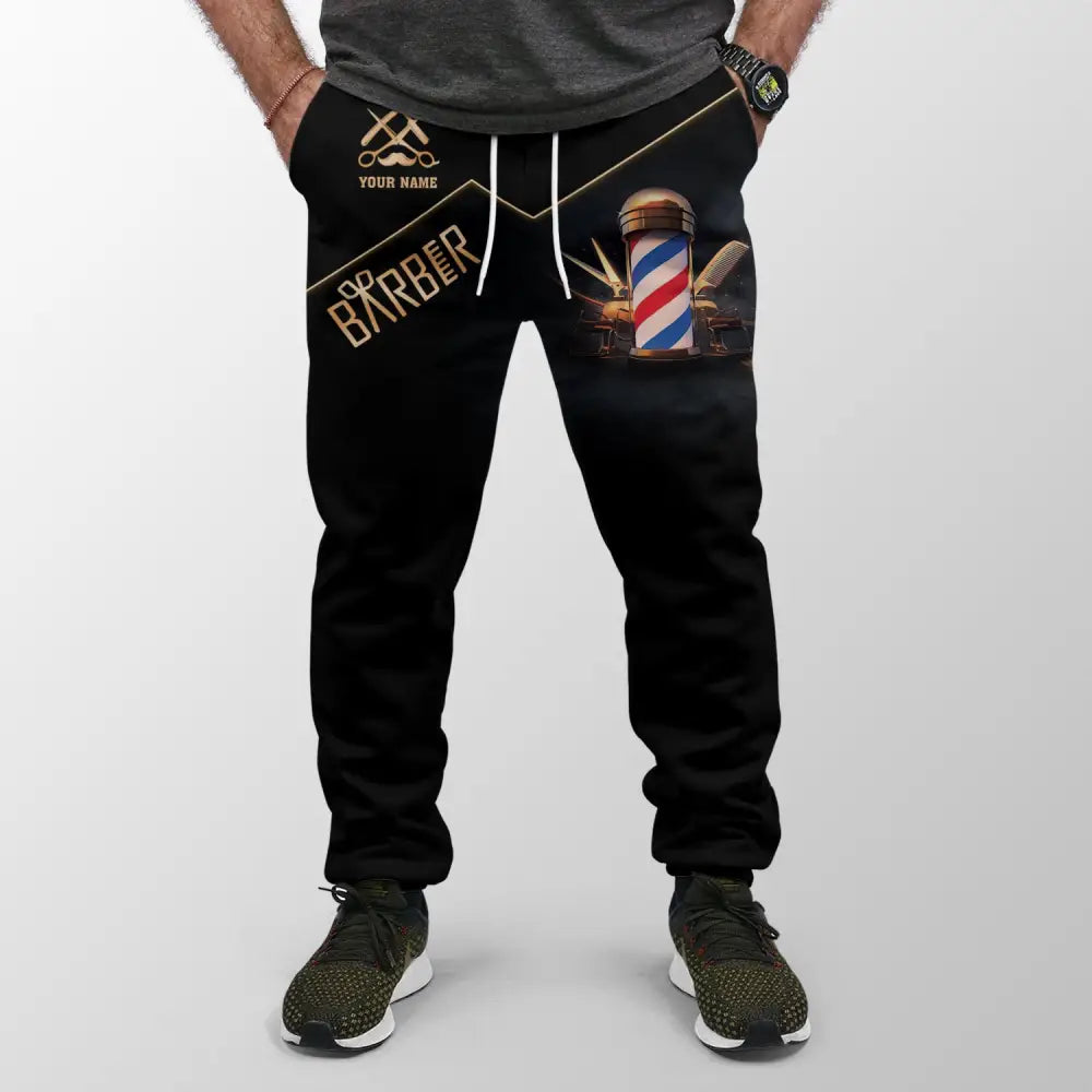 Unisex Clothing Barber Jogger Sportwear Pant For Men And Women Pants