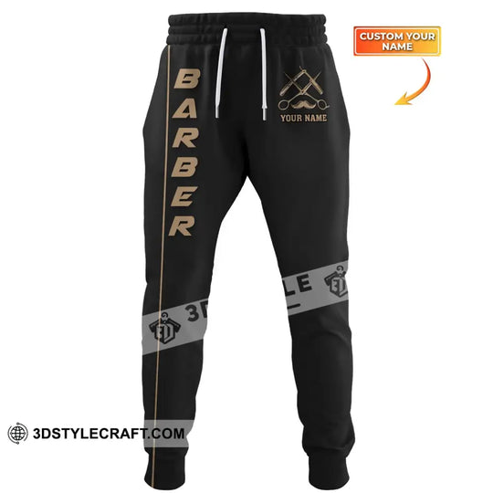 Unisex Clothing, Barber Jogger, Barber Sportwear, Jogger Pant For Men and Women style option 1