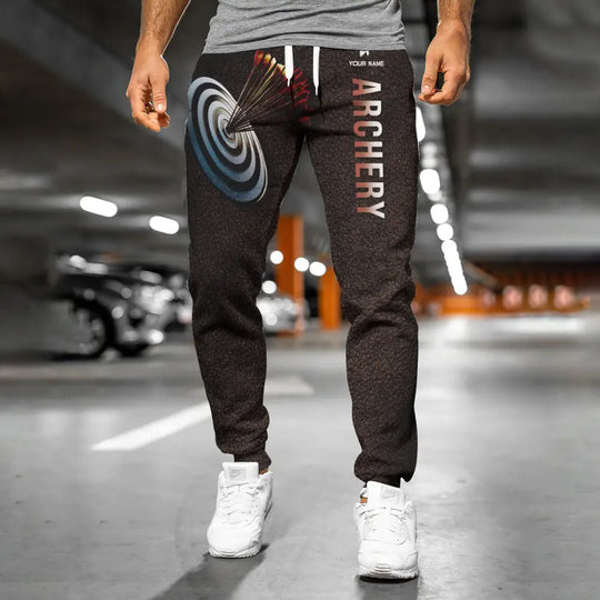 Unisex Clothing, Custom Archery Jogger, Archery Jogger Pants, Gift for Archery Lovers style option 2