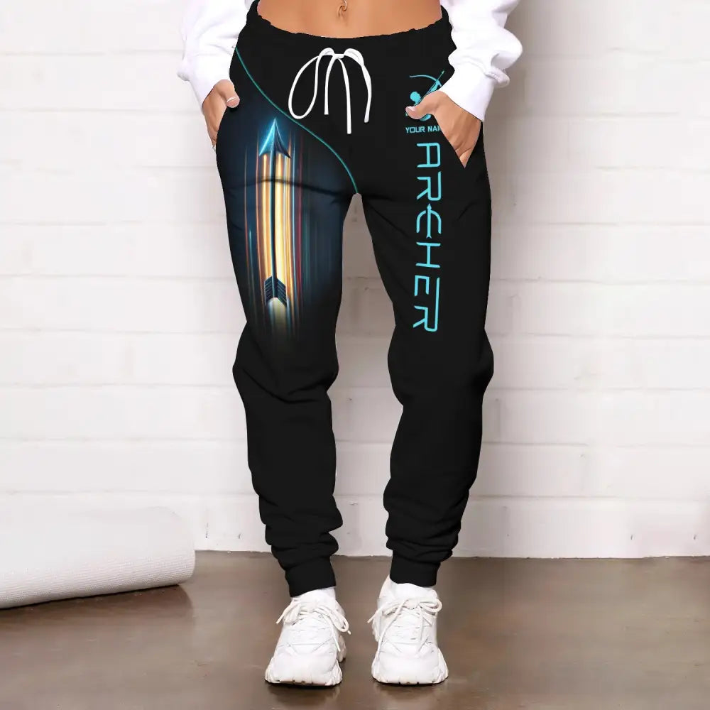 Unisex Clothing Custom Archery Jogger Pants Gift For Lovers