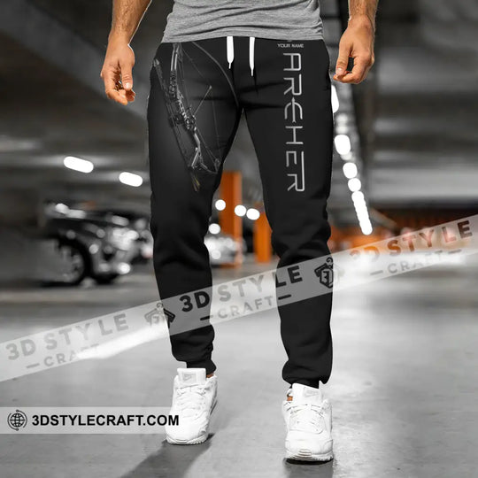 Unisex Clothing, Custom Archery Jogger, Archery Jogger Pants, Gift for Archery Lovers style option 2
