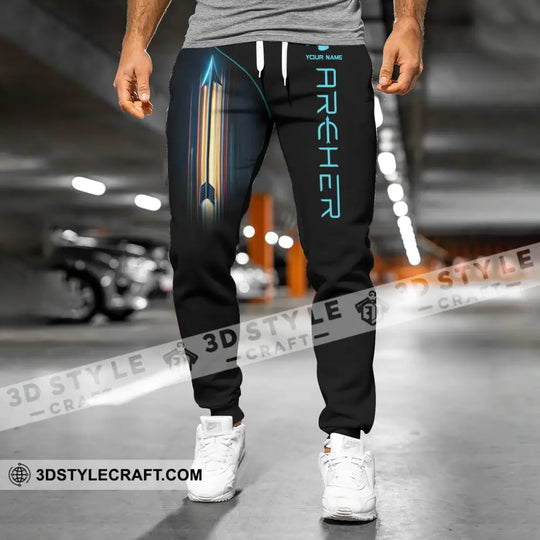 Unisex Clothing, Custom Archery Jogger, Archery Jogger Pants, Gift for Archery Lovers style option 2