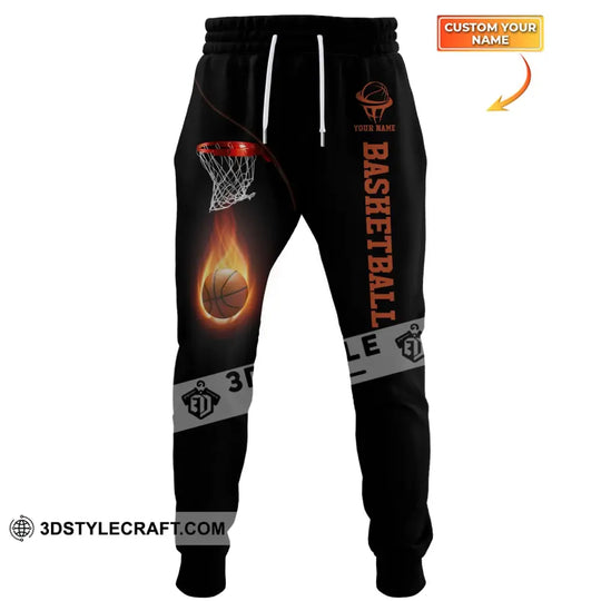 Unisex Clothing, Custom Basketball Jogger, Basketball Jogger Pants, Gift for Basketball Lovers style option 1