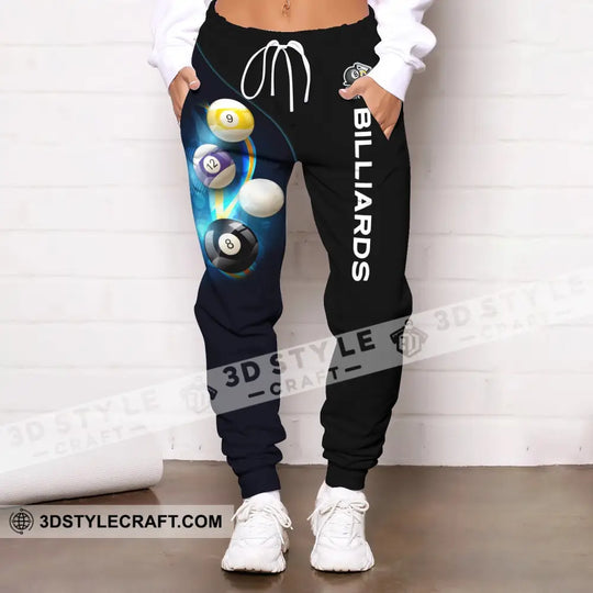 Unisex Clothing, Custom Billiards Jogger, Billiards Jogger Pants, Gift for Billiards Lovers style option 4