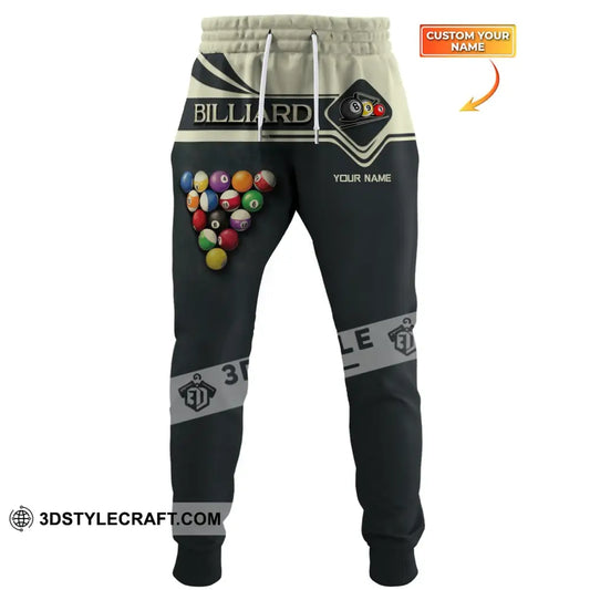 Unisex Clothing Custom Billiards Jogger Pants Gift For Lovers