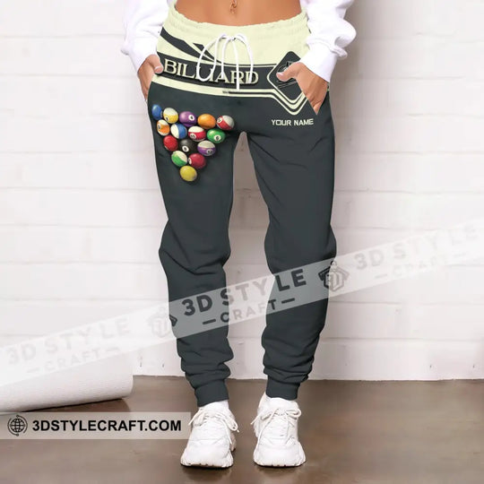 Unisex Clothing, Custom Billiards Jogger, Billiards Jogger Pants, Gift for Billiards Lovers style option 4