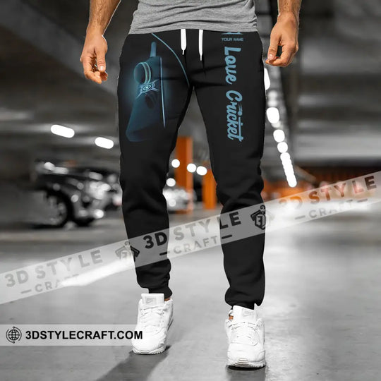 Unisex Clothing, Custom Cricket Jogger, Cricket Jogger Pants, Gift for Cricket Lovers style option 2