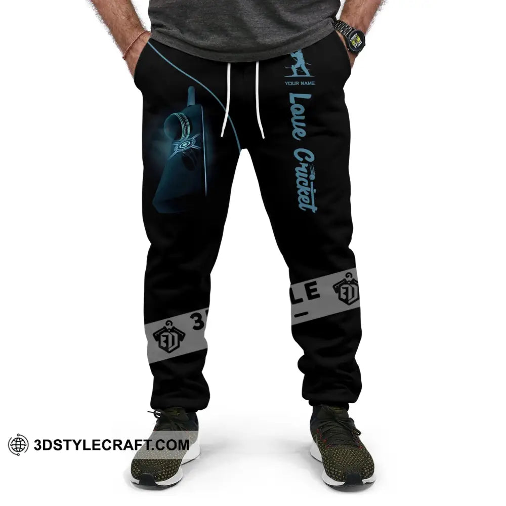 Unisex Clothing Custom Cricket Jogger Pants Gift For Lovers