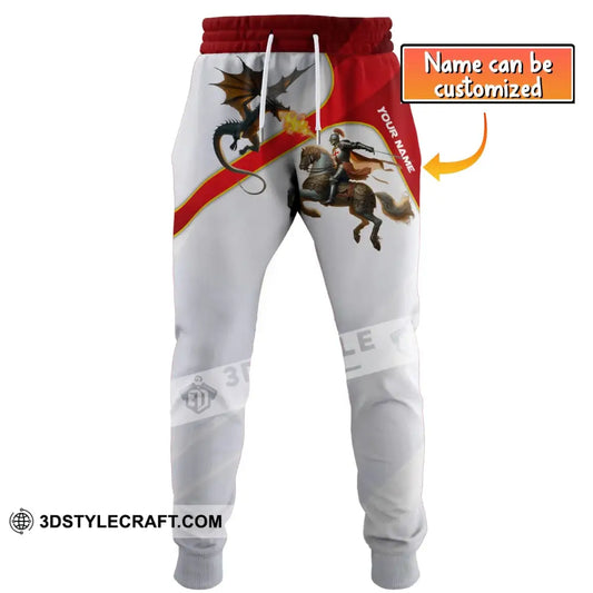 Unisex Clothing Custom England Jogger English Pants Knight