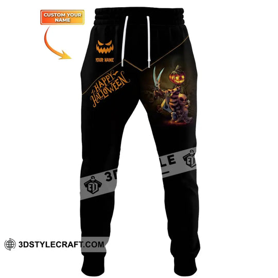 Unisex Clothing, Custom Halloween Jogger, Happy Halloween, Jogger Pants For Halloween style option 1