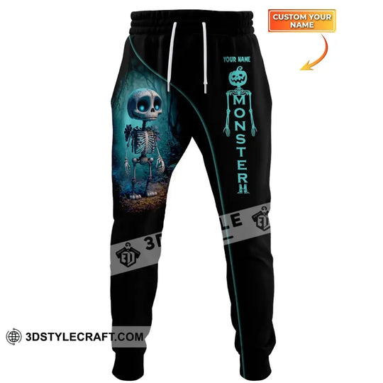 Unisex Clothing, Custom Halloween Jogger, Halloween Sportwear, Jogger Pants For Halloween style option 1