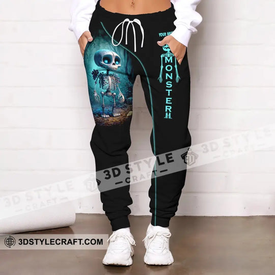 Unisex Clothing, Custom Halloween Jogger, Halloween Sportwear, Jogger Pants For Halloween style option 3
