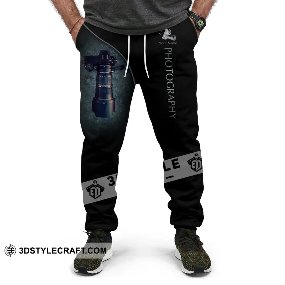 Unisex Clothing Custom Photography Jogger Pants Gift For Photographers