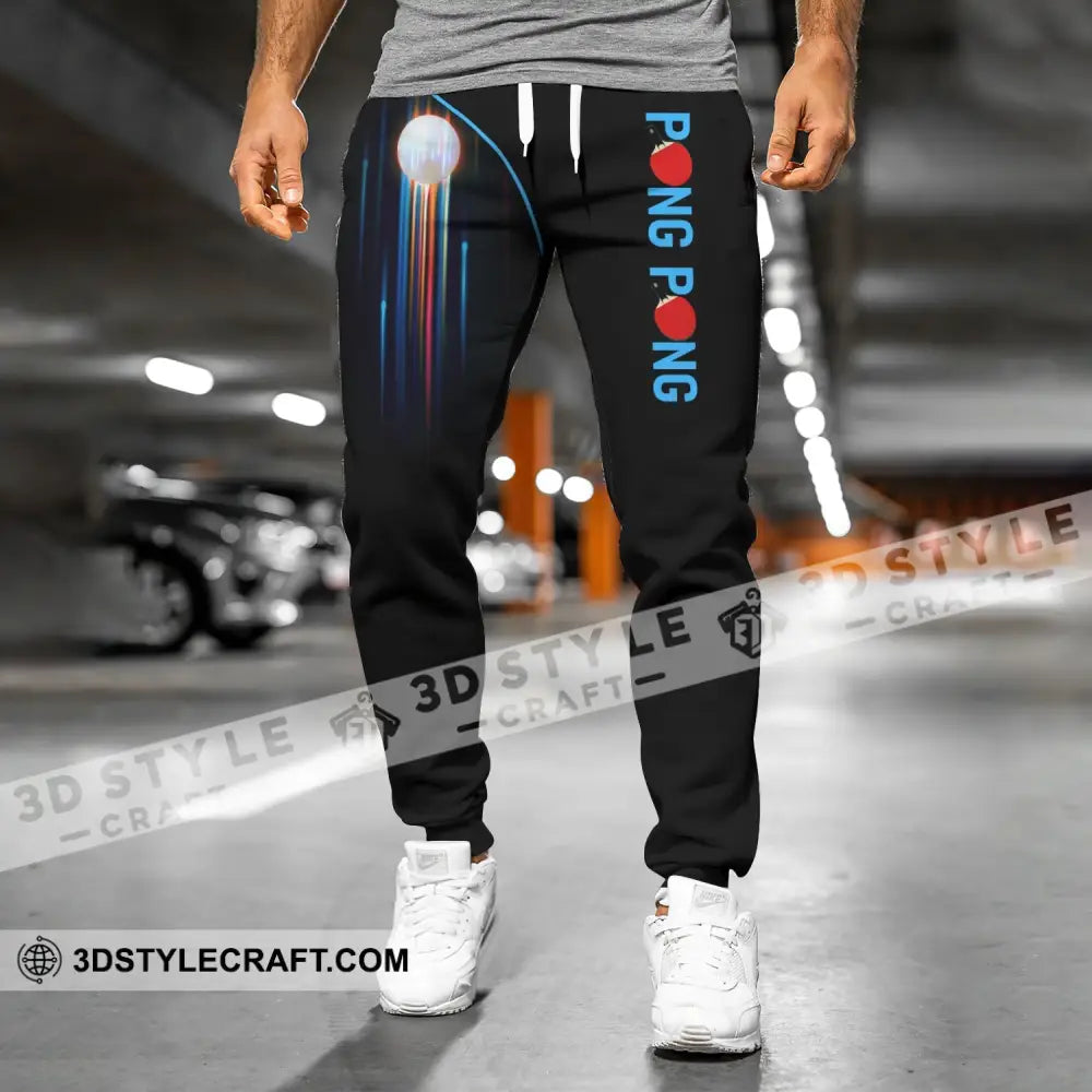 Unisex Clothing Custom Ping Pong Jogger Pants Club