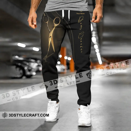 Unisex Clothing, Groomer Jogger, Groomer Sportwear, Jogger Pant For Pet Groomer style option 4