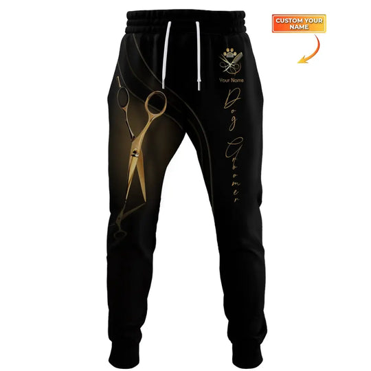 Unisex Clothing, Groomer Jogger, Groomer Sportwear, Jogger Pant For Pet Groomer style option 1
