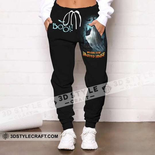 Unisex Clothing, Halloween Jogger, Halloween Sportwear, Jogger Pants For Halloween style option 1