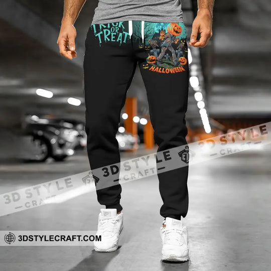 Unisex Clothing, Halloween Jogger, Halloween Sportwear, Jogger Pants For Halloween style option 3