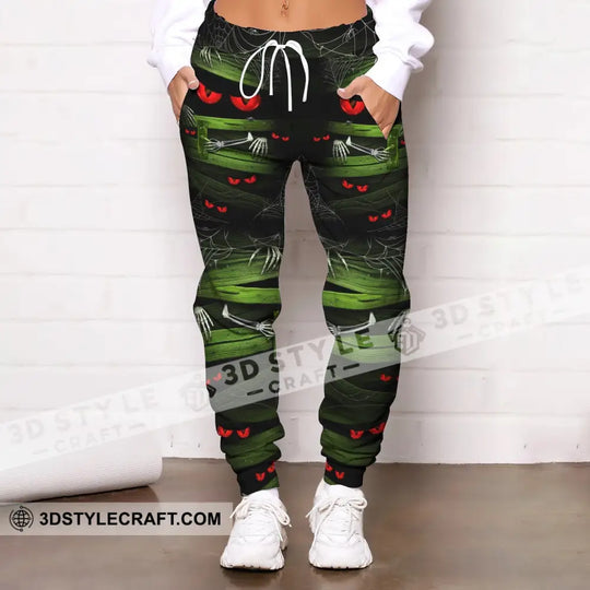 Unisex Clothing, Halloween Jogger, Halloween Sportwear, Jogger Pants For Halloween style option 1