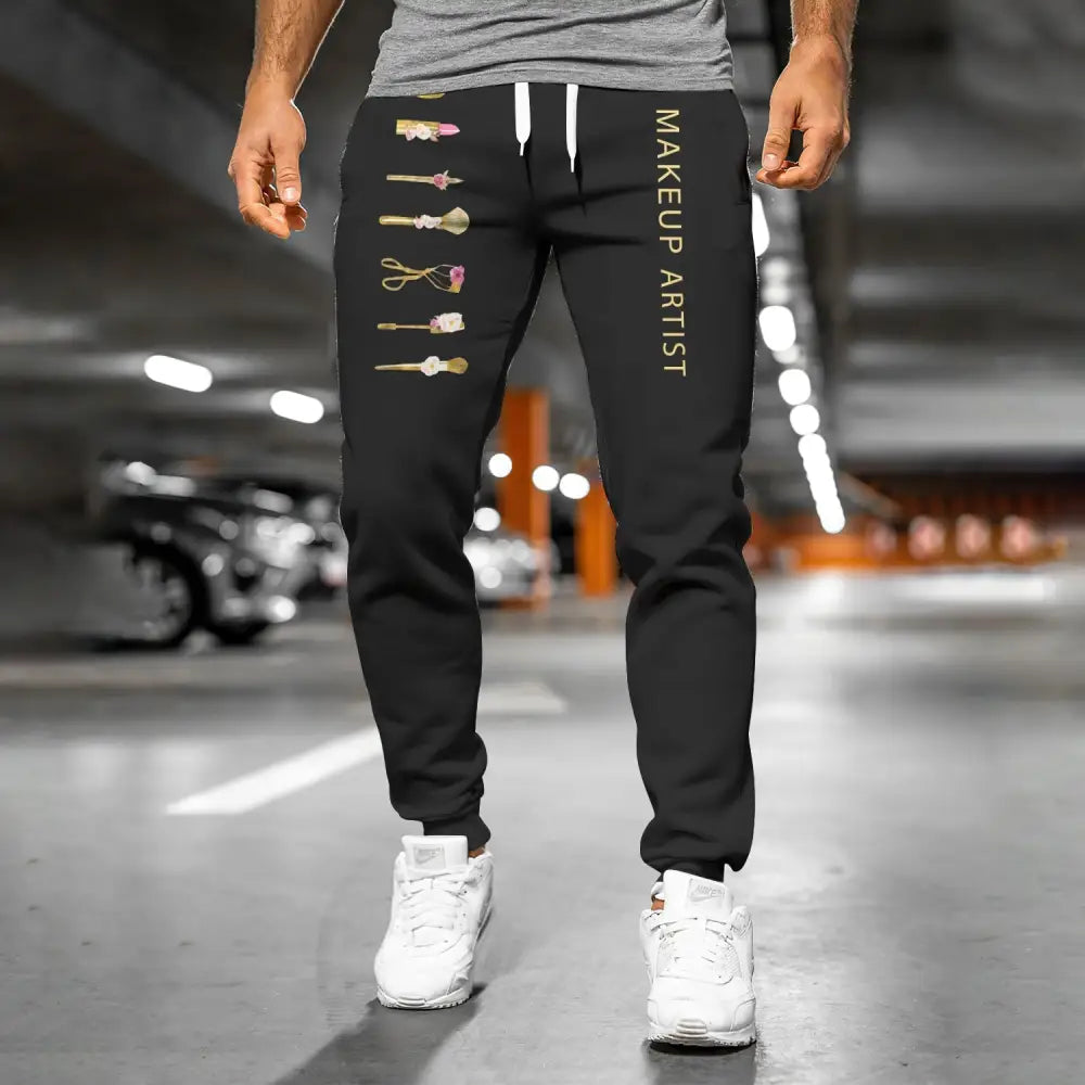 Unisex Clothing Makeup Artist Jogger Sportwear Pant For Men And Women Pants