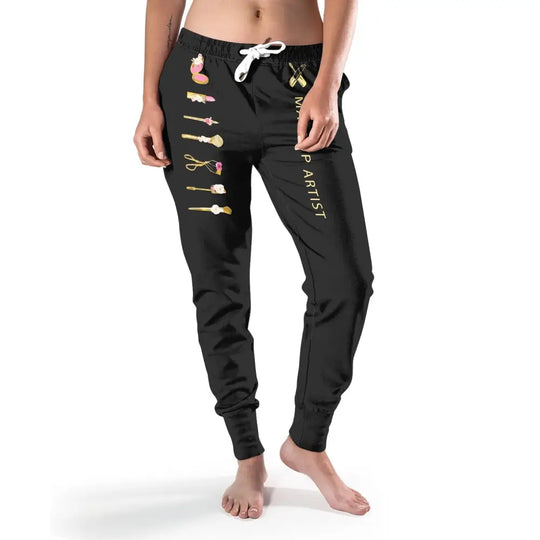 Unisex Clothing, Makeup Artist Jogger, Jogger Sportwear, Jogger Pant For Men and Women style option 2