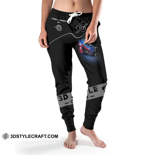 Unisex Clothing, Photographer Jogger, Jogger Sportwear, Jogger Pant For Men and Women style option 3