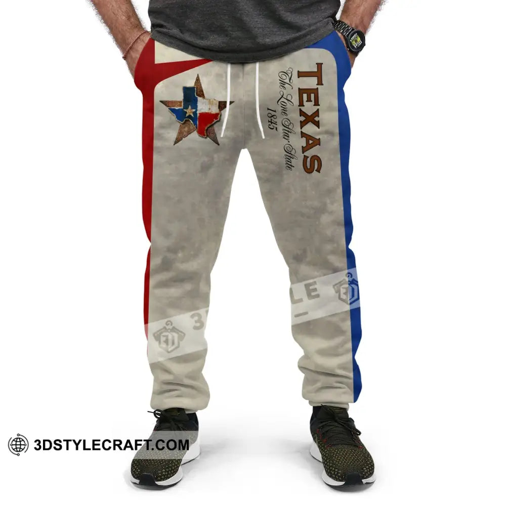 Unisex Clothing Texas Jogger Pants Cities Home Apparel