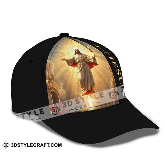 Unisex Hat, Custom Name Jesus Hat, Gift for Christan style option 3