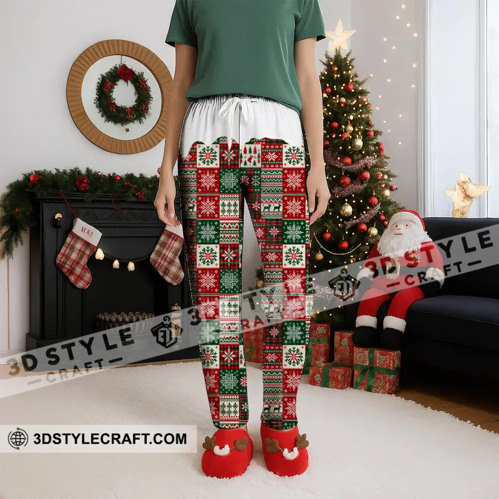 Unisex Pants - Christmas Vibes Pants - Pants
