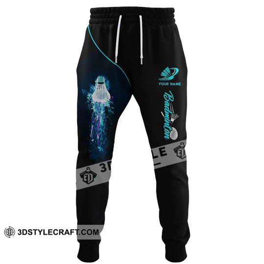 Unisex Pants, Custom Badminton Jogger, Badminton Pants, Gift for Badminton Lovers style option 2