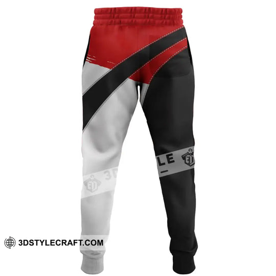 Unisex Pants - Custom Football Name Pants, England Rose Lion Pants style option 3
