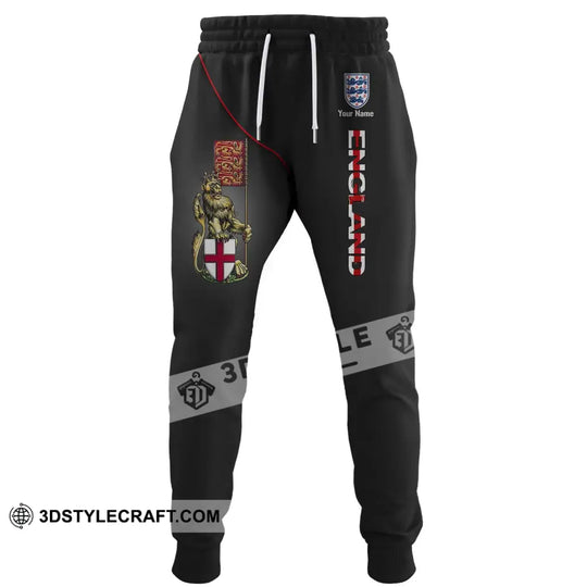 Unisex Pants - Custom Name Pants - England Custom Pants style option 2
