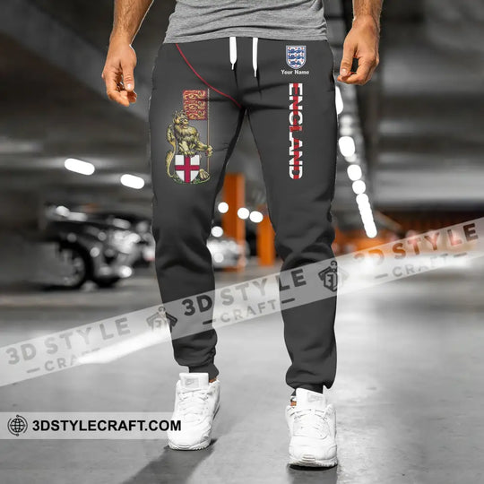 Unisex Pants - Custom Name Pants - England Custom Pants style option 4