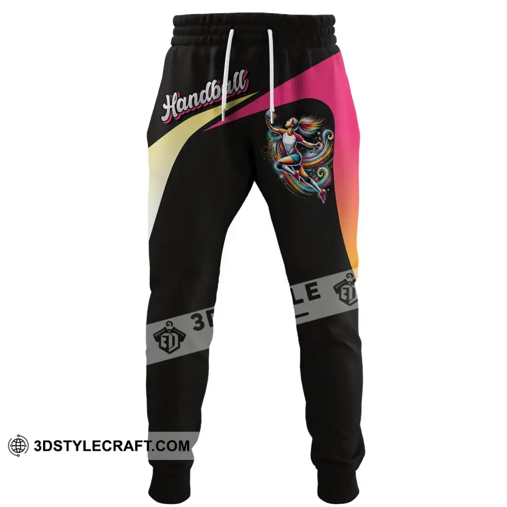 Unisex Pants - Hot Pink Handball Sport S