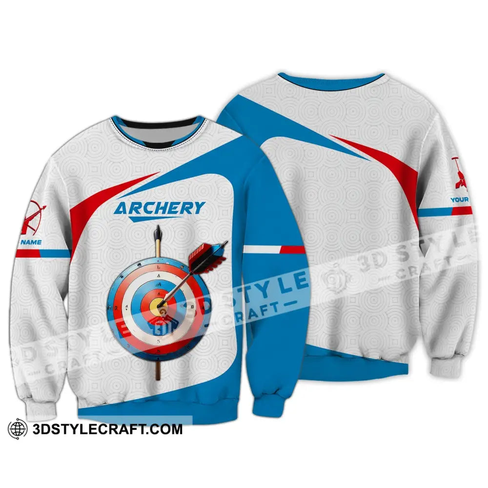 Unisex Shirt Archery Polo T-Shirt Gifts For For Lovers Long Sleeve / S