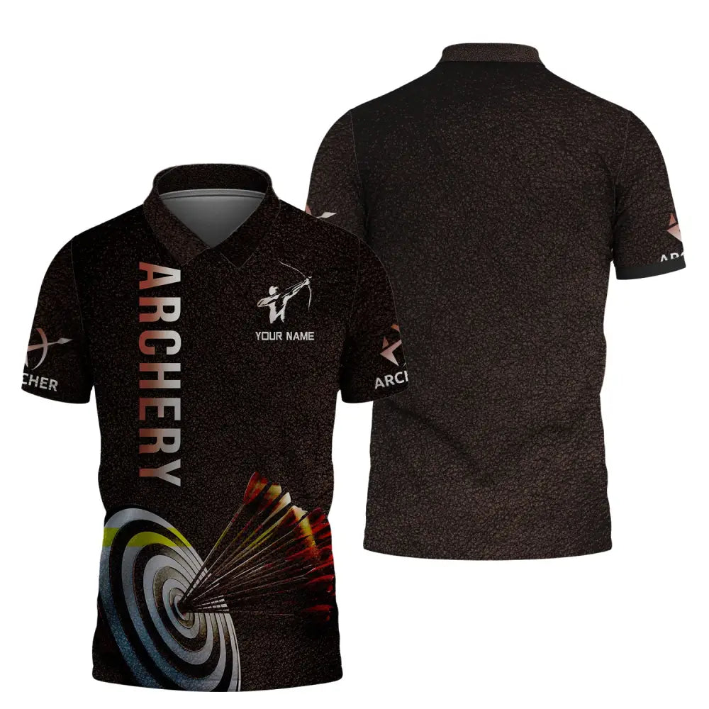 Unisex Shirt Archery T-Shirt Polo Gifts For Lovers / S