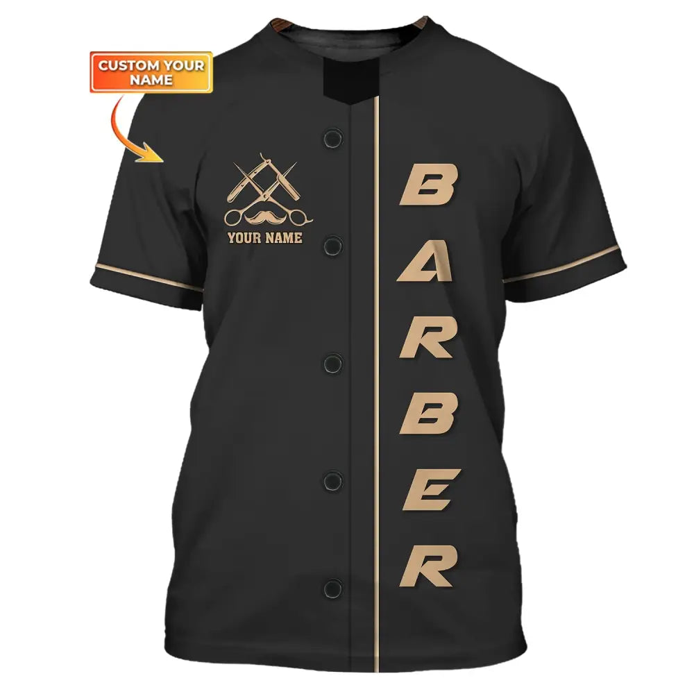Unisex Shirt Barber For Hairstylists T-Shirt / S