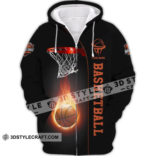 Unisex Shirt, Basketball Shirt, Custom Name T-Shirt, Basketball Polo, Gift for Basketball Player style option 2
