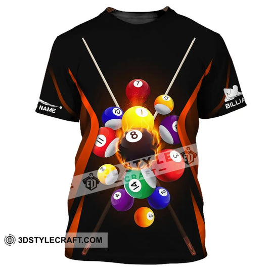 Unisex Shirt, Billiards Polo, Billiards T-Shirt, Billiards Shirt, Shirt For Billiards Lovers style option 2